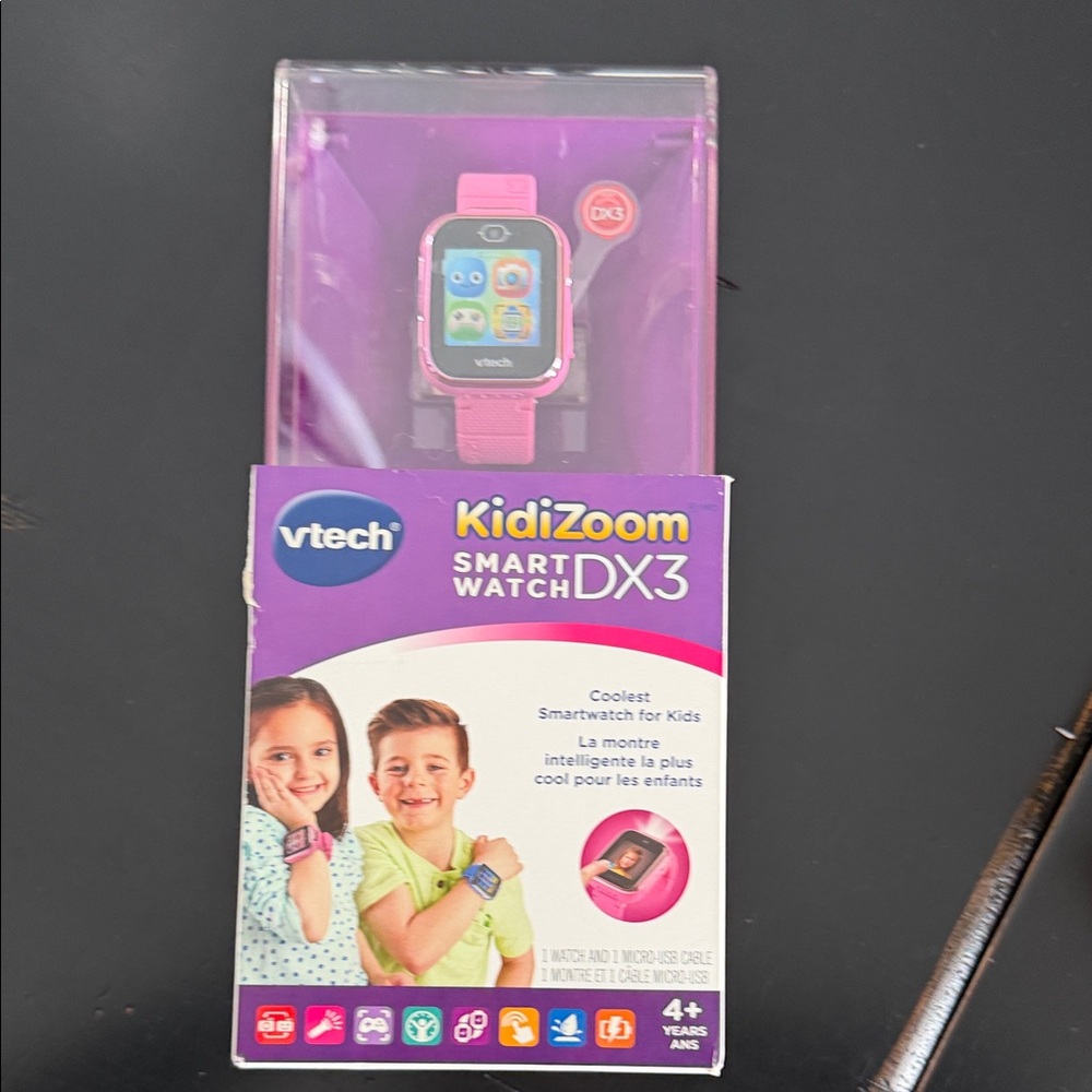 VTech KidiZoom Smartwatch DX3 Kids Smartwatch - Pink